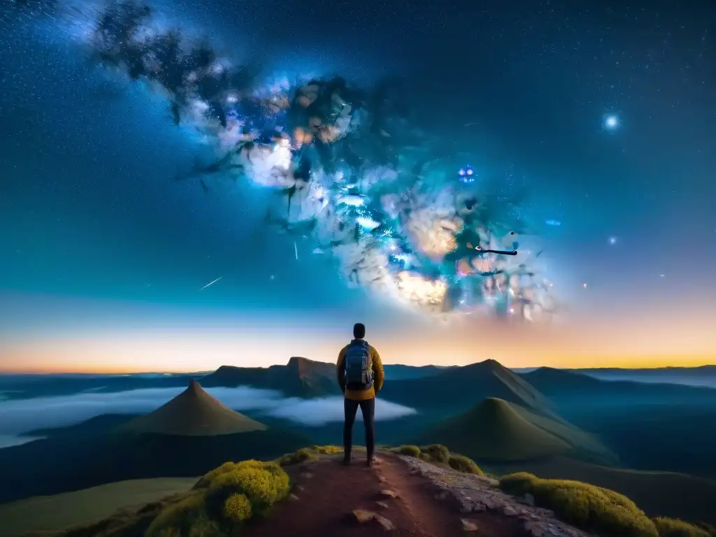 Armonía entre ciencia y fe: la majestuosidad del universo en toda su gloria capturada en una impresionante imagen de alta resolución de la Vía Láctea