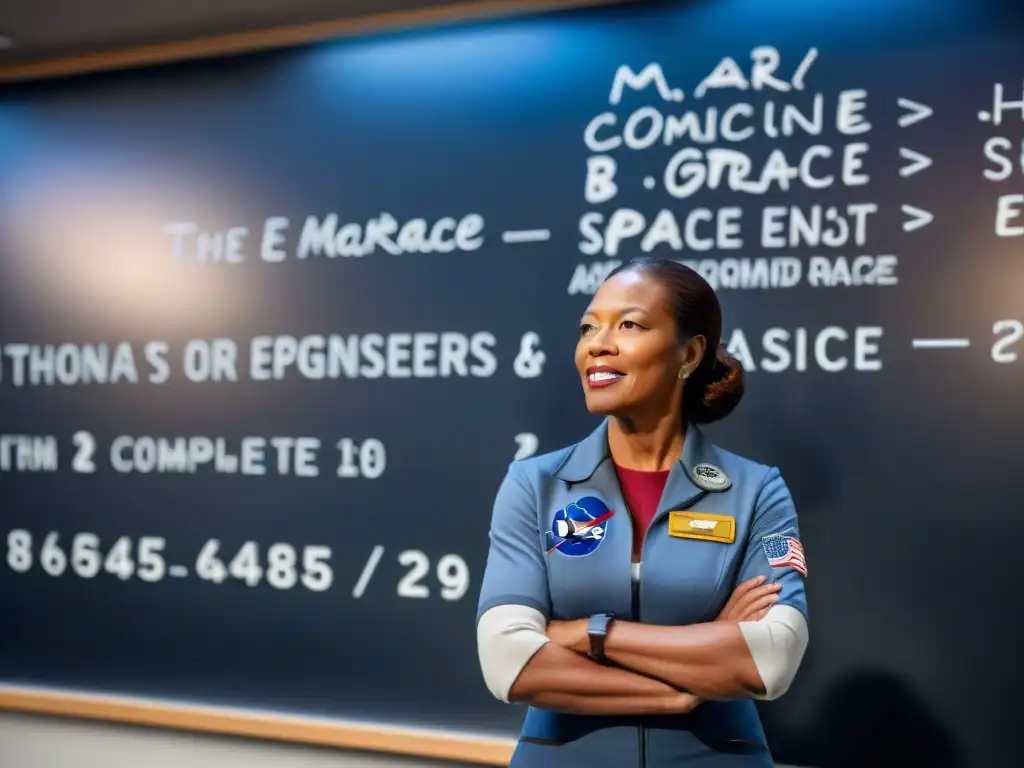 Mary Jackson rompiendo barreras en la carrera espacial junto a científicos en la sala de control de la NASA