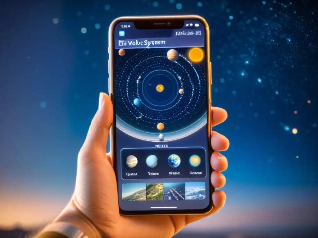 Explora el cosmos con apps astronómicas para democratizar espacio