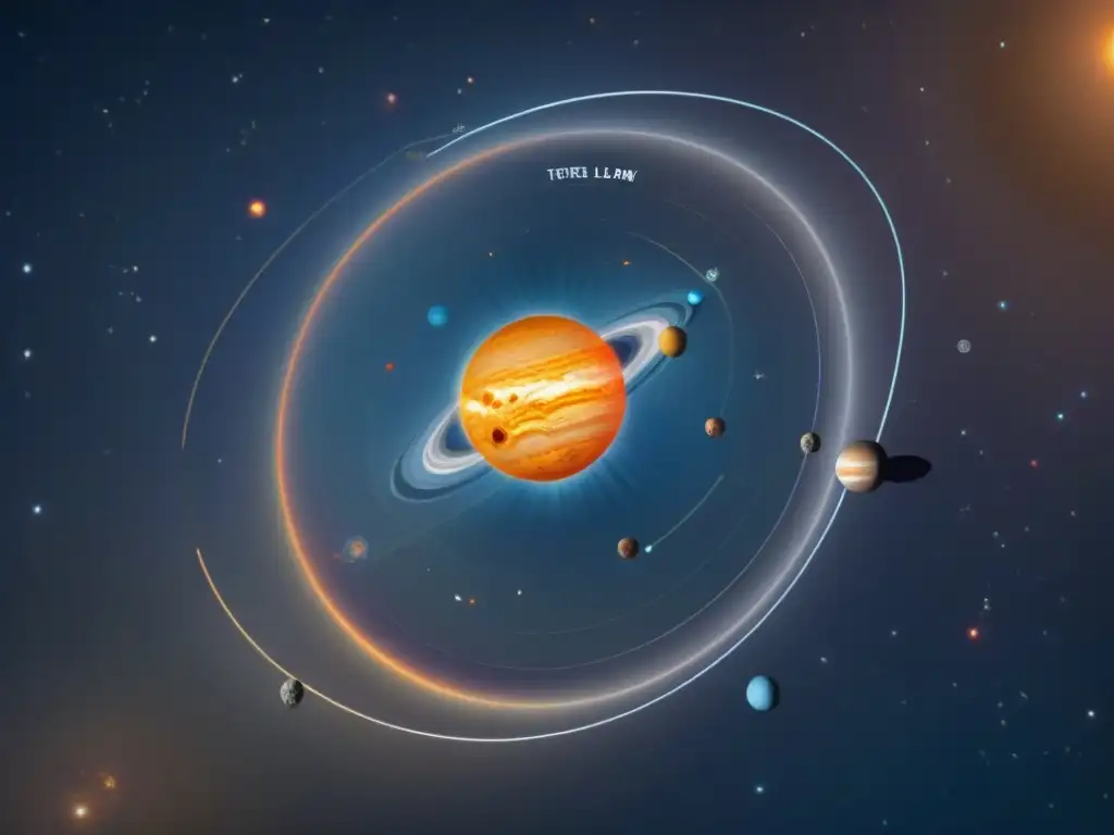 La danza celestial de los planetas en perfecta armonía siguiendo las leyes de Kepler