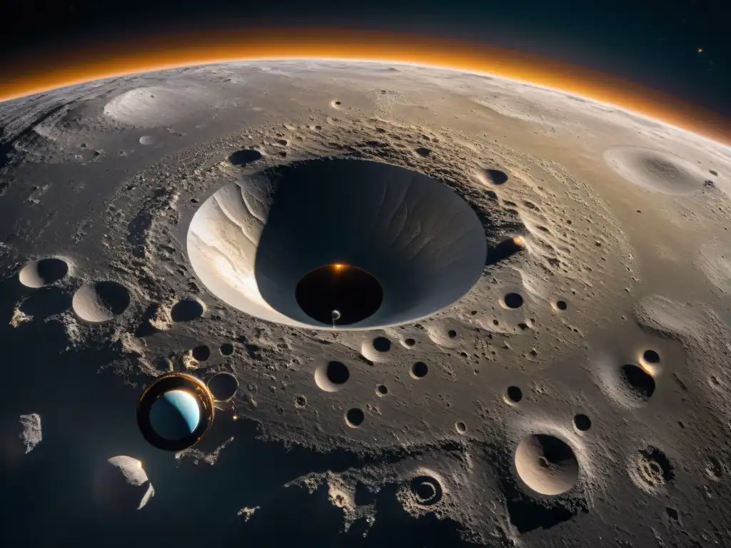 Exploración detallada: Sonda MESSENGER en órbita alrededor de Mercurio Explora los descubrimientos científicos en Mercurio con la nave espacial MESSENGER en órbita