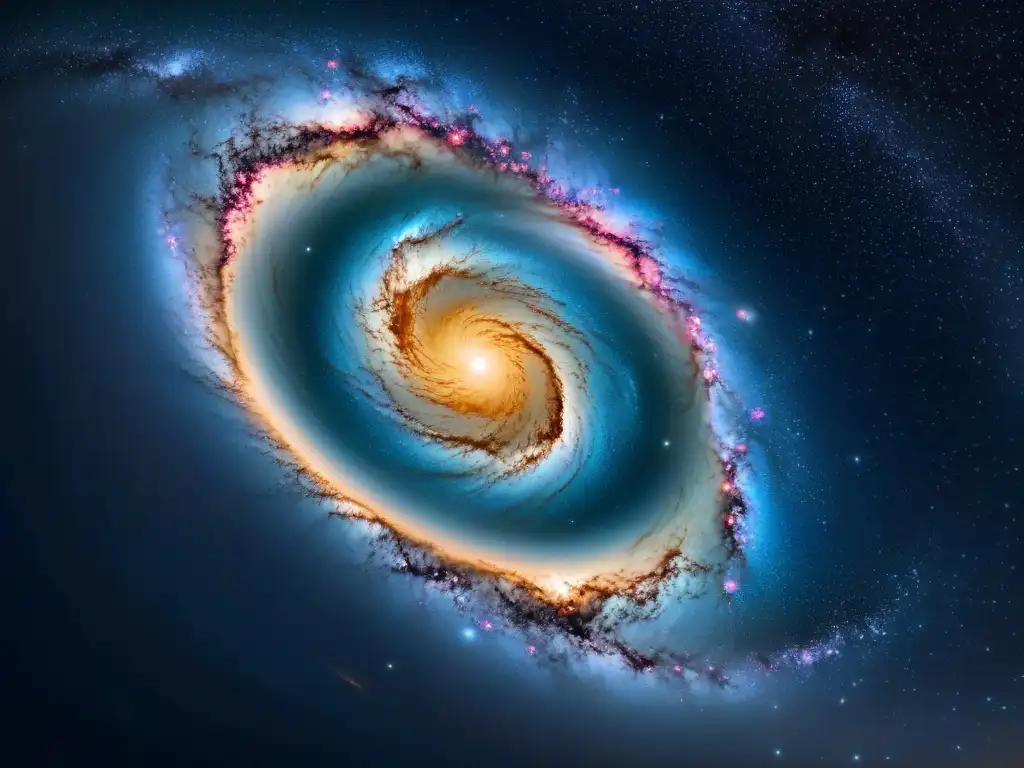 Deslumbrante imagen de la Vía Láctea con certificaciones en astrofísica para carrera
