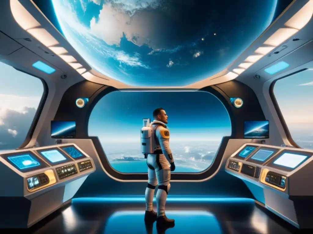 En Elysium, la lucha de clases se refleja en una estación espacial futurista dividida en opulencia y pobreza