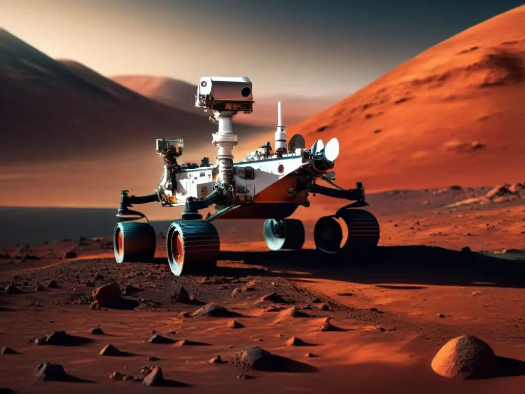 Exploración espacial: Rover en Marte, muestra avances tecnológicos en la vastedad del planeta rojo