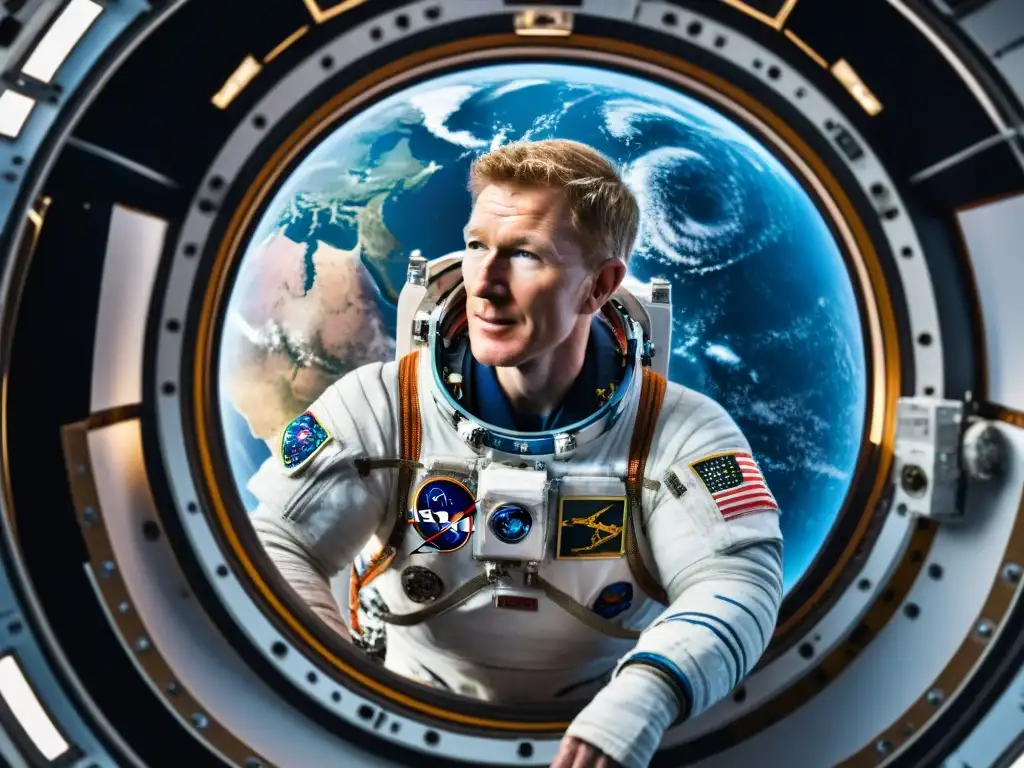 Tim Peake en la Estación Espacial Internacional, explorando y descubriendo en el espacio