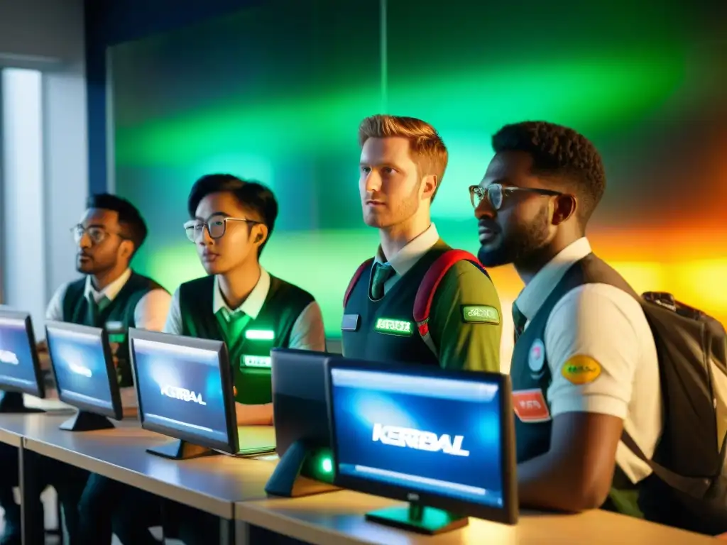 Estudiantes entusiastas colaboran en 'Kerbal Space Program', fusionando física espacial en videojuegos con emoción educativa