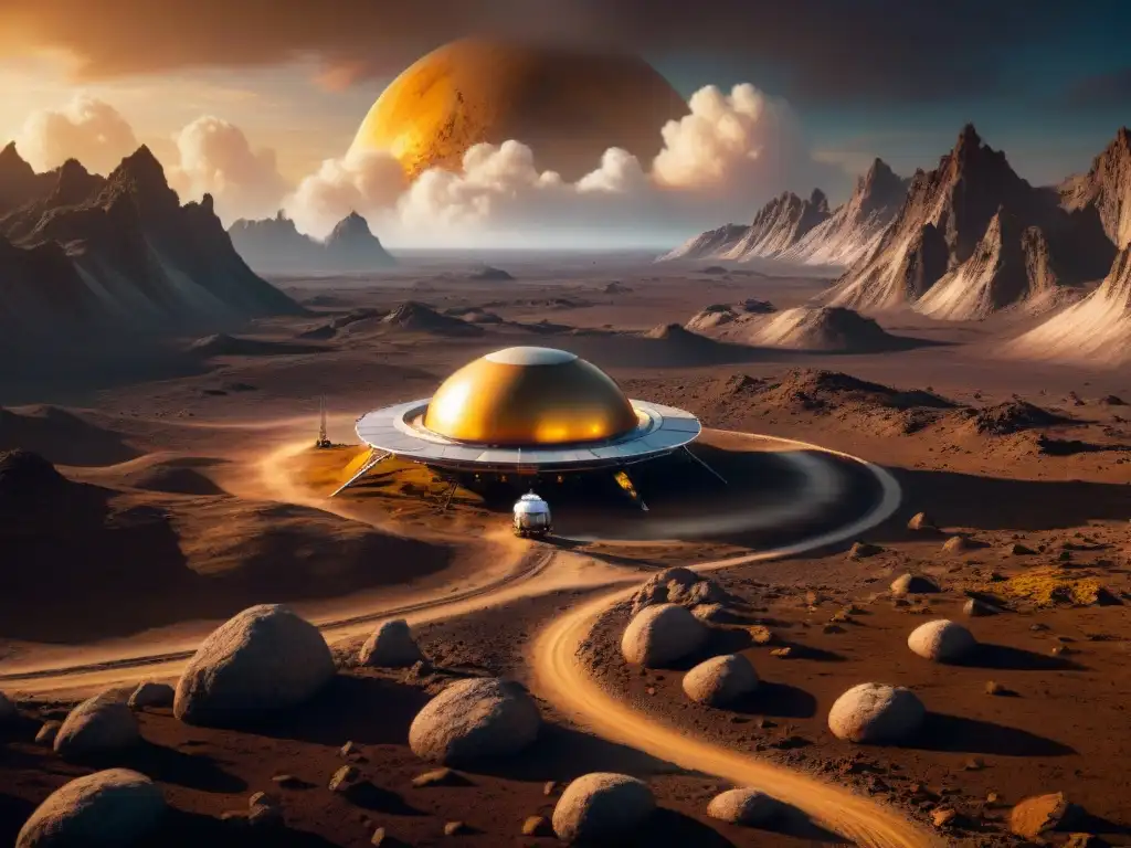 Exploración futurista de Venus con misiones futuras explorar Venus