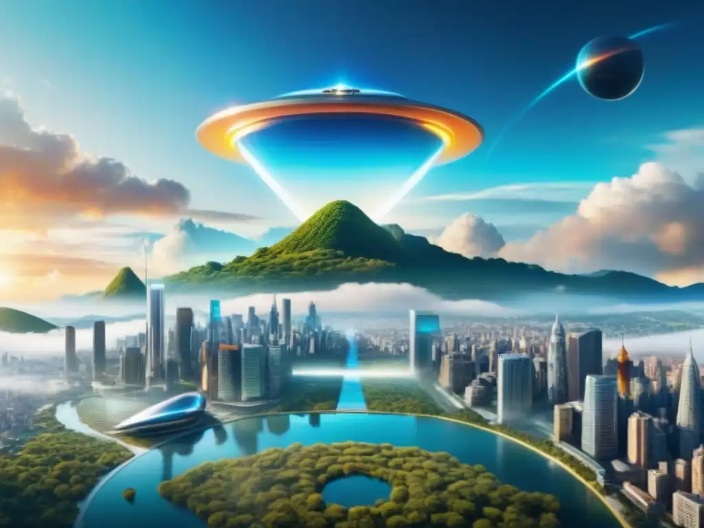 Exploración de universos paralelos ciencia: Contrastes entre futuras ciudades y portales dimensionales en serie 'Fringe'