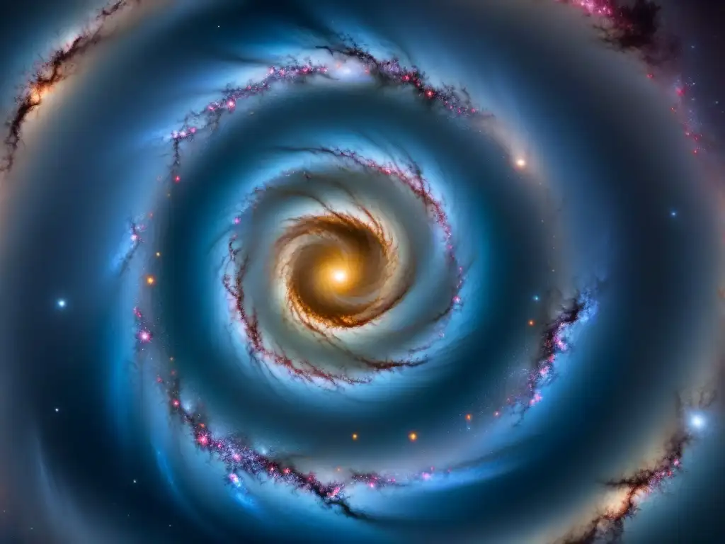 Una galaxia espiral cautivadora con impacto en la belleza espacial y la psique humana