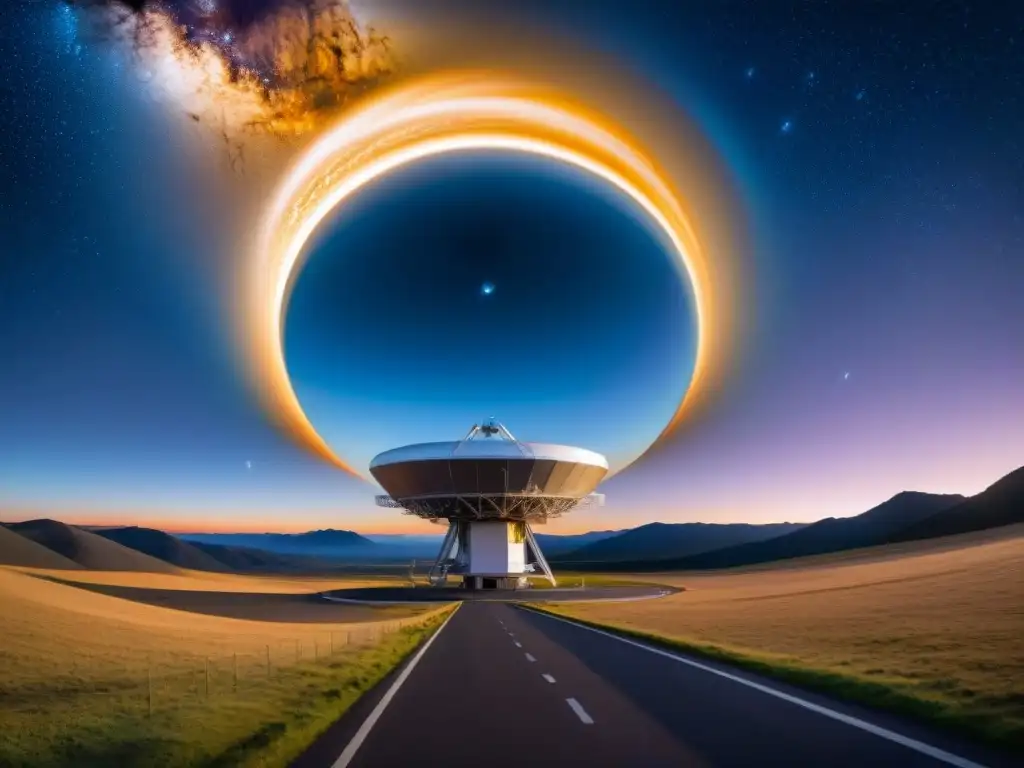 Colaboración global: Fotografía agujero negro primera imagen capturada por la red de telescopios del Event Horizon Telescope