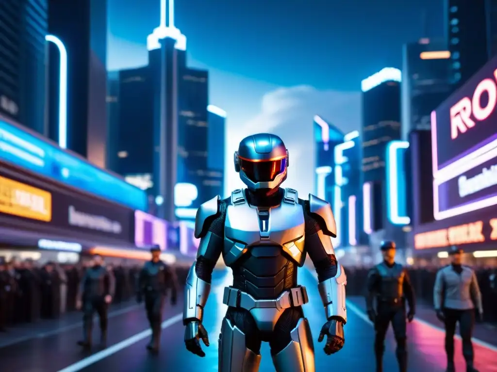 Impresionante ciudad futurista de 'RoboCop' con tecnologías futuras en ciencia ficción