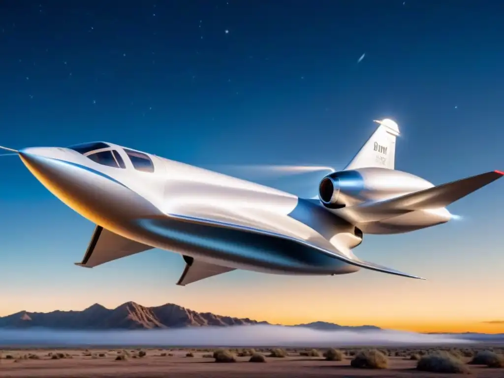 Increíble diseño de nave espacial de Burt Rutan, fusionando innovación y audacia en un escenario estrellado