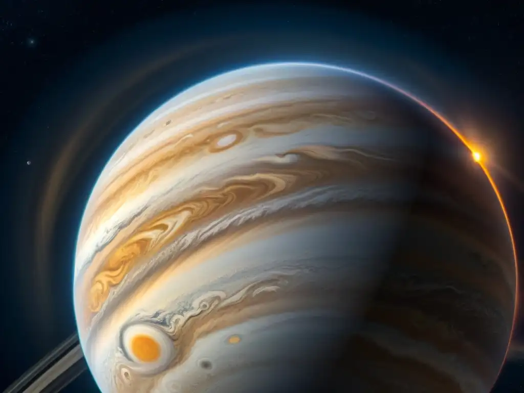 Explorando Júpiter desde cerca: La nave espacial Juno de la NASA frente a la tormentosa atmósfera del gigante gaseoso