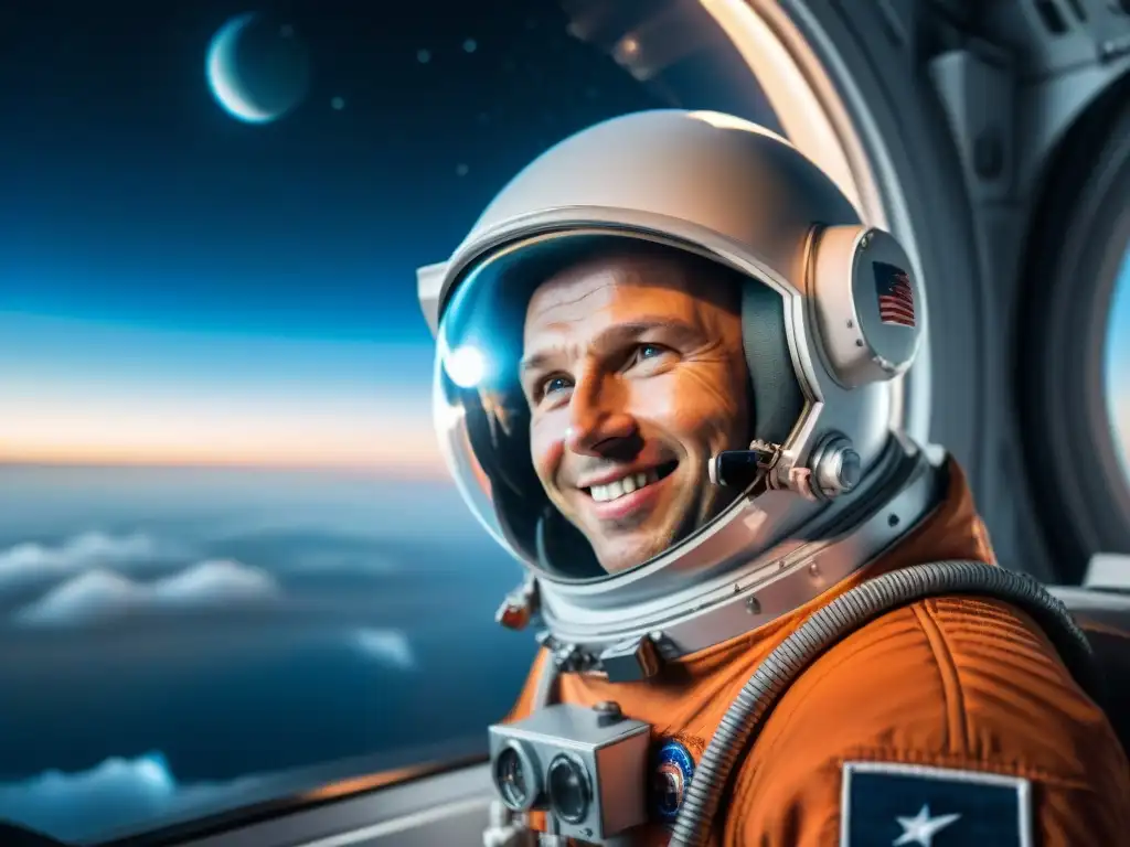 El legado de Yuri Gagarin en órbita, explorando el espacio con asombro y determinación