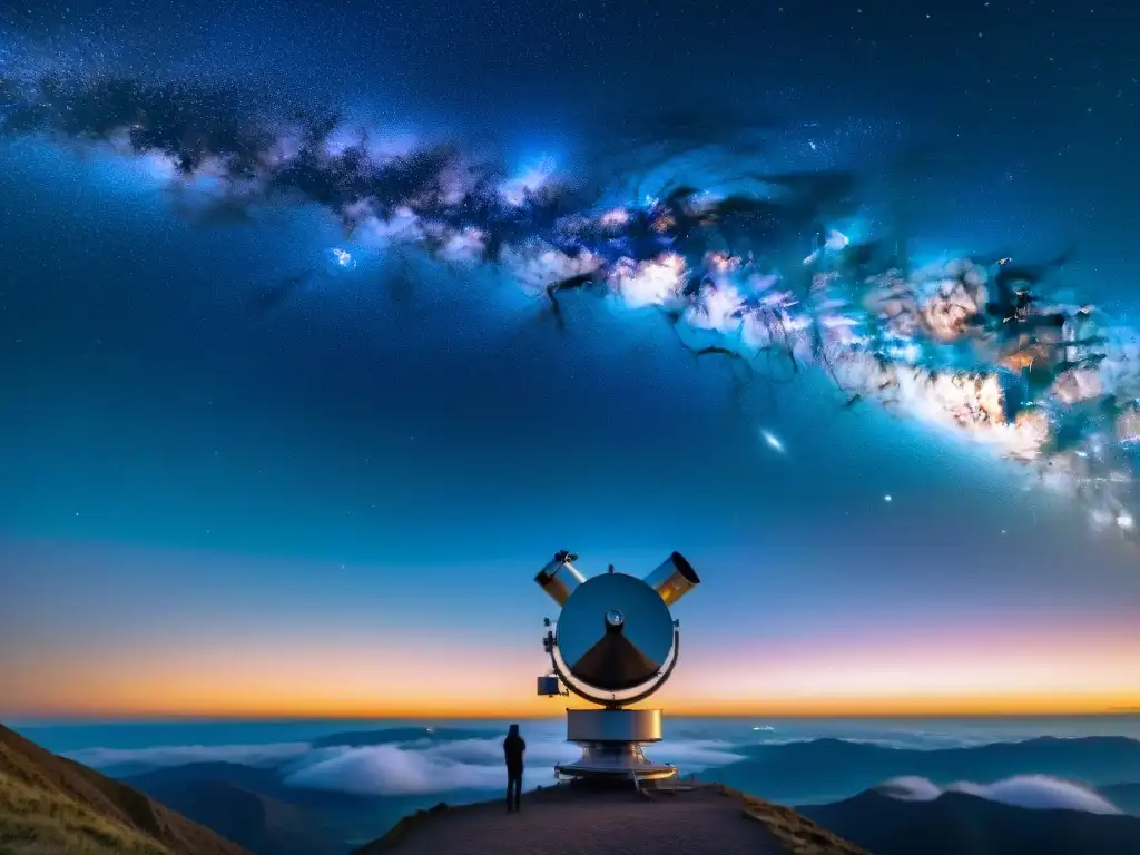 Explorando la maravilla de las estrellas dobles en el universo desde un observatorio de alta altitud