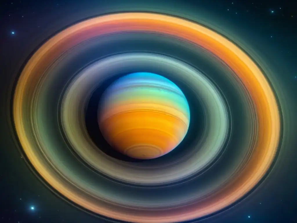 Descubre las maravillas del universo con esta imagen de Saturno en alta resolución