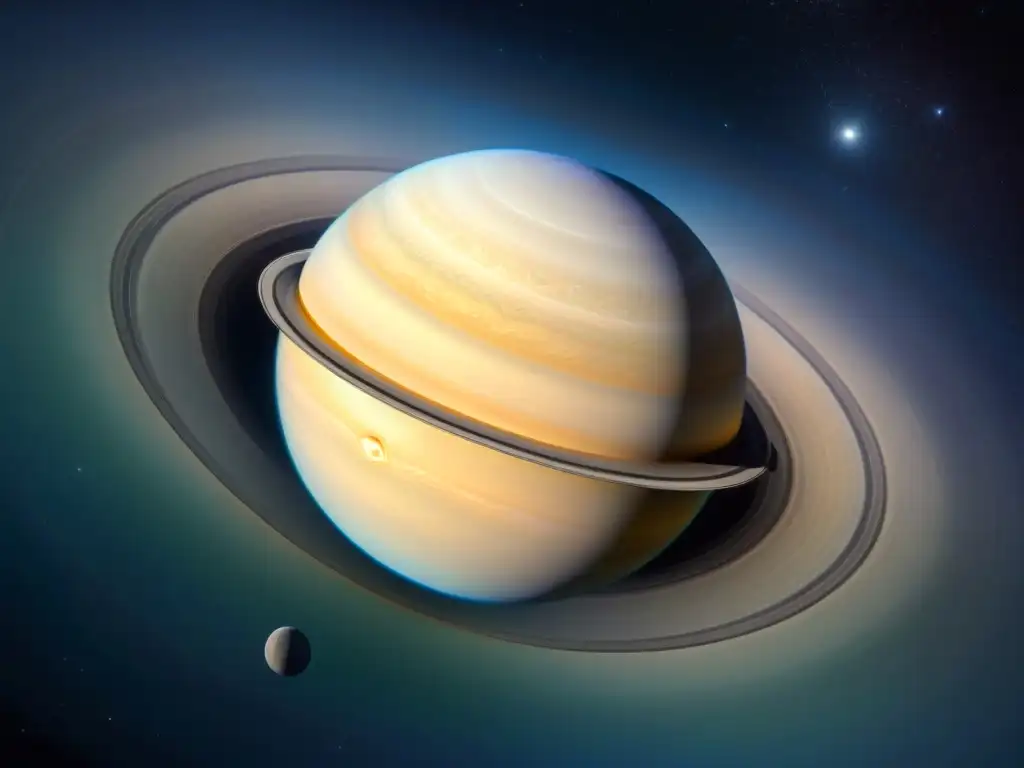 Descubriendo los misterios de Saturno a través de sus hipnóticos anillos y la majestuosidad del planeta