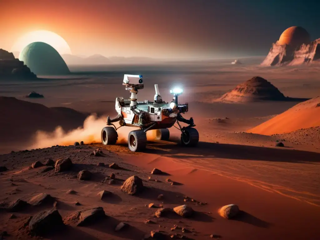 Explorando los misterios subterráneos del planeta rojo con un rover de vanguardia en Marte