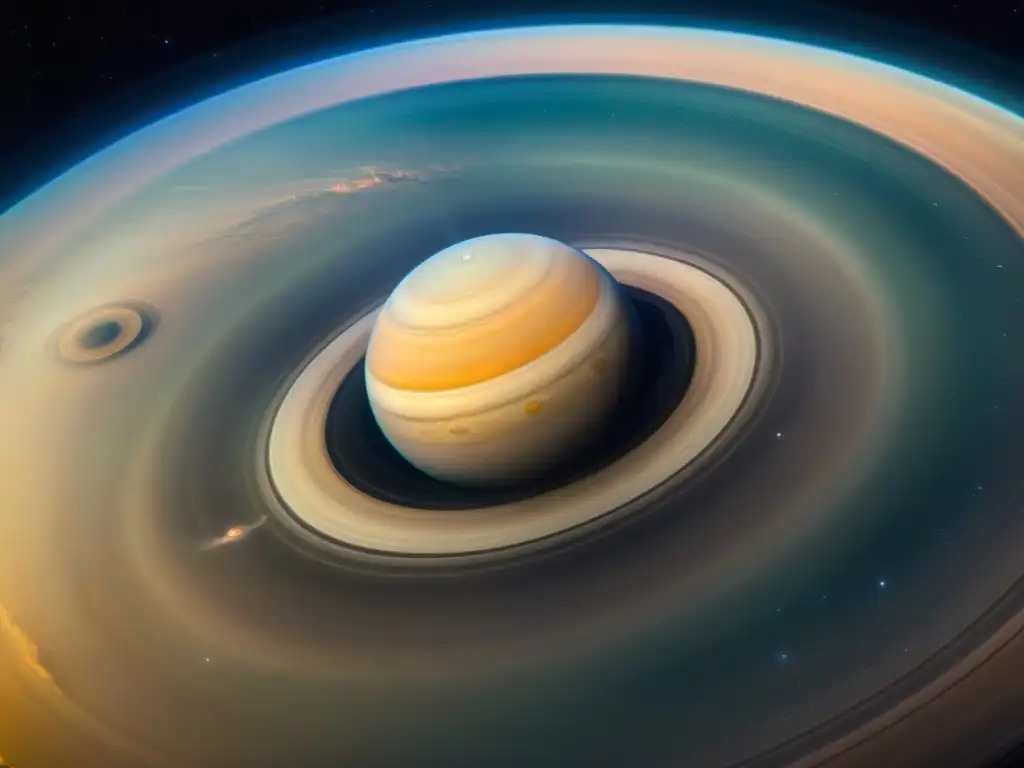 Misteriosa estructura interna de Saturno revelada en sus impresionantes anillos de hielo y escombros rocosos