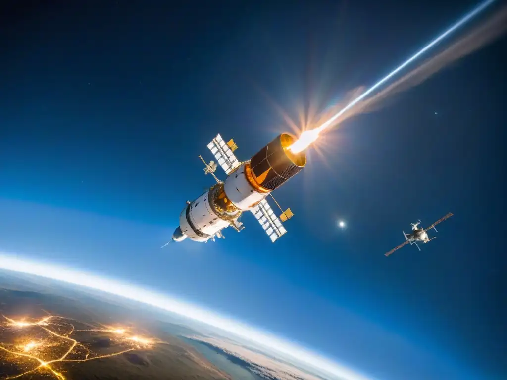 La nave Soyuz conectó al mundo, uniendo la humanidad con el cosmos en una imagen impresionante desde la Estación Espacial Internacional