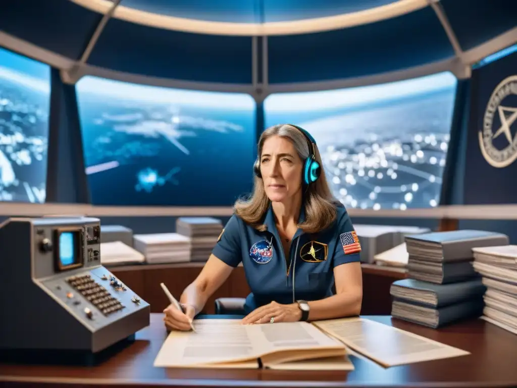 La programación de Margaret Hamilton en la Luna: intensidad y precisión en su trabajo crucial para el éxito de la misión Apollo 11