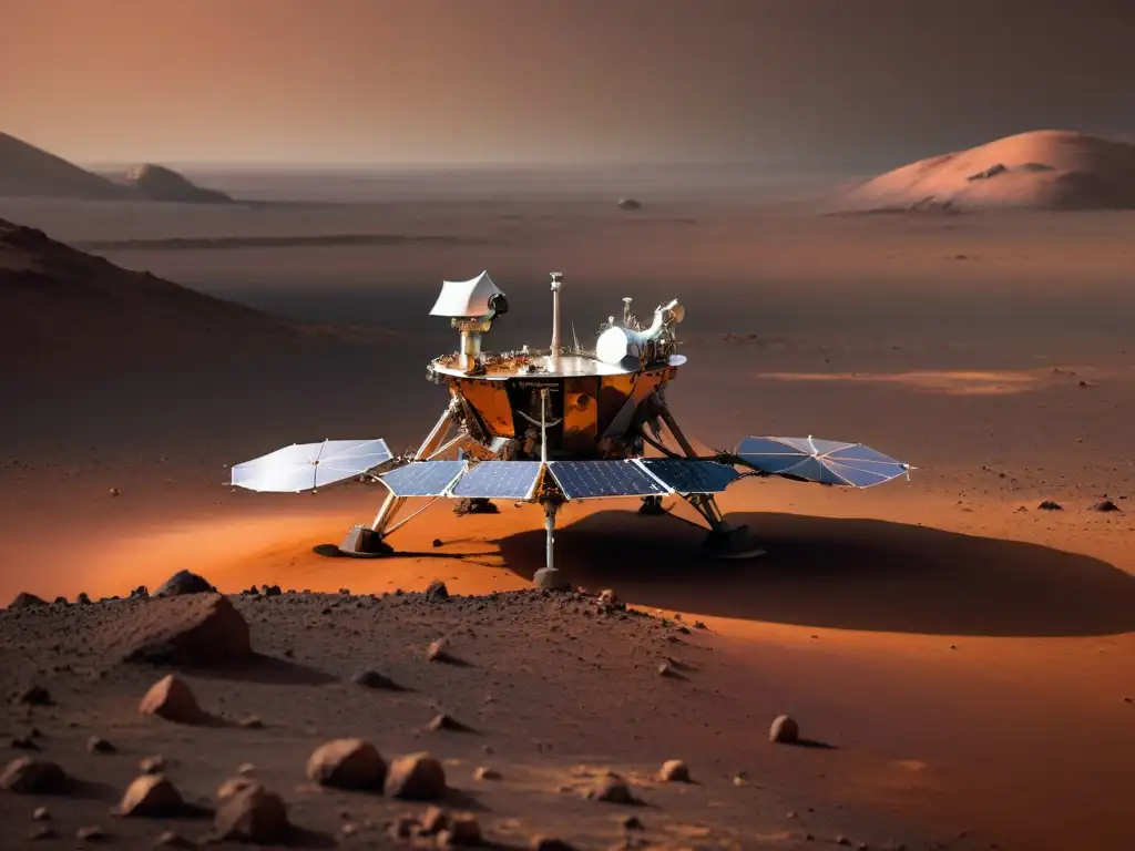 La misión InSight revela secretos del interior de Marte en un paisaje rocoso y solitario