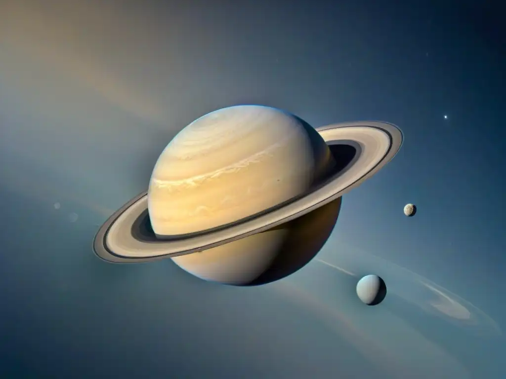 Explorando los secretos de las lunas heladas de Saturno con la nave espacial Cassini