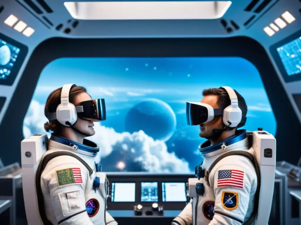 Simulador de realidad virtual para astronautas aspirantes en preparación académica