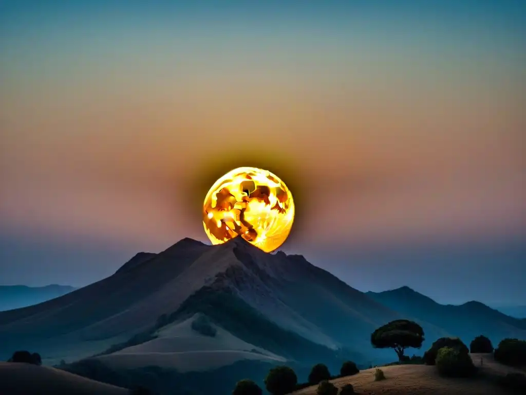 La superluna impacta la Tierra con su magnífico resplandor en esta impresionante imagen de ultradefinición