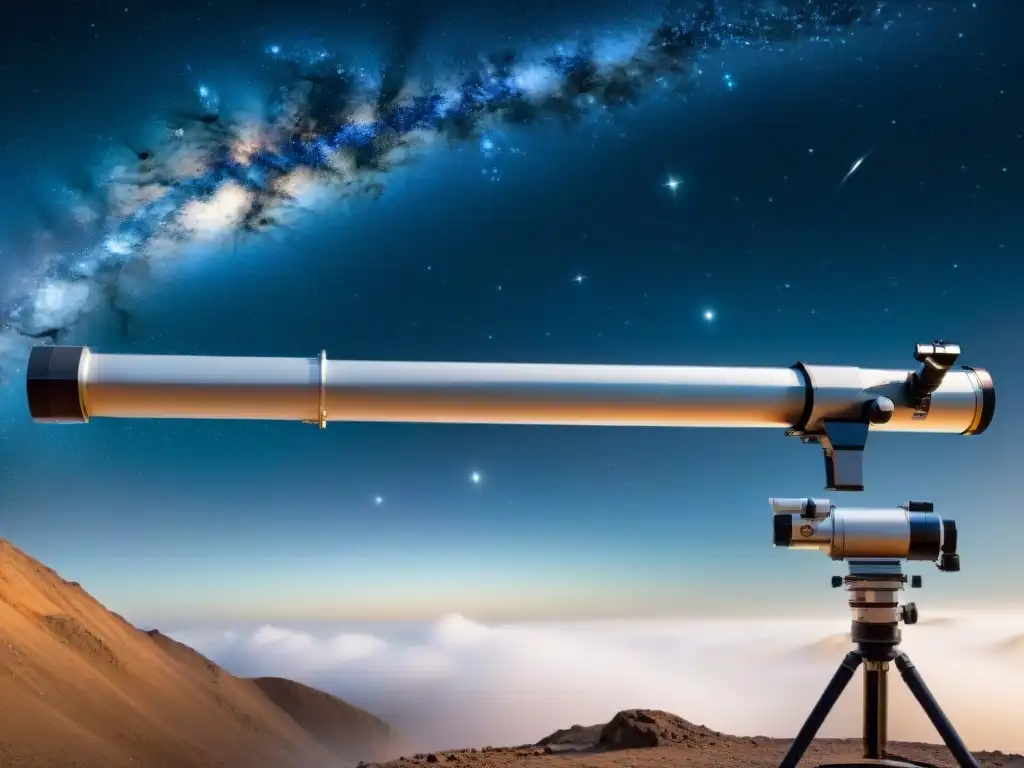 Evolución del telescopio en astronomía: Una línea temporal ilustrada desde el telescopio de Galileo hasta el Hubble