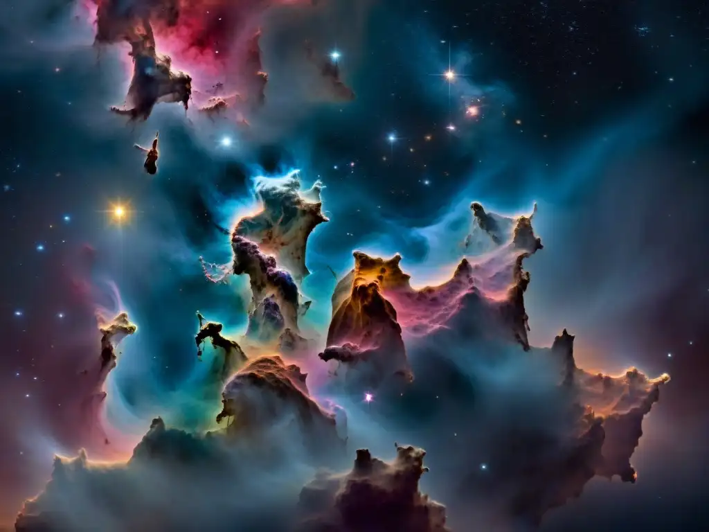 Telescopio espacial Hubble captura la majestuosa Nebulosa Carina con estrellas recién nacidas