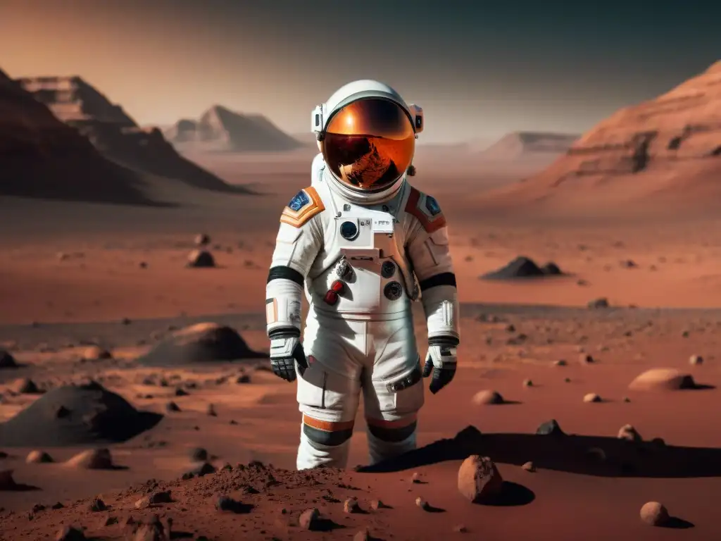 Yuri Gagarin junto al Mars Rover: evolución del espacio La evolución de los trajes espaciales: Yuri Gagarin junto al Rover en Marte
