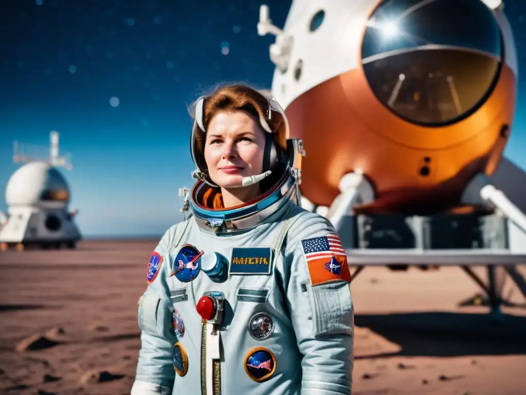 Valentina Tereshkova lista para su histórica misión espacial junto al Vostok 6